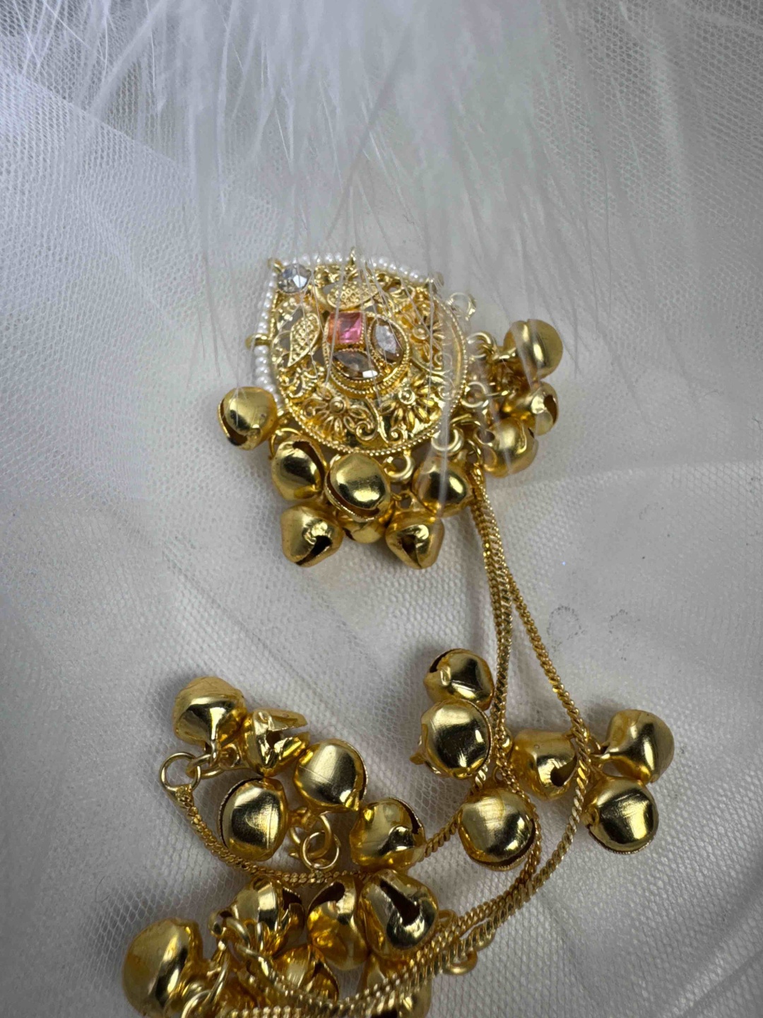 Украшение на волосы AGRA jewelry бижутерный сплав, стекло