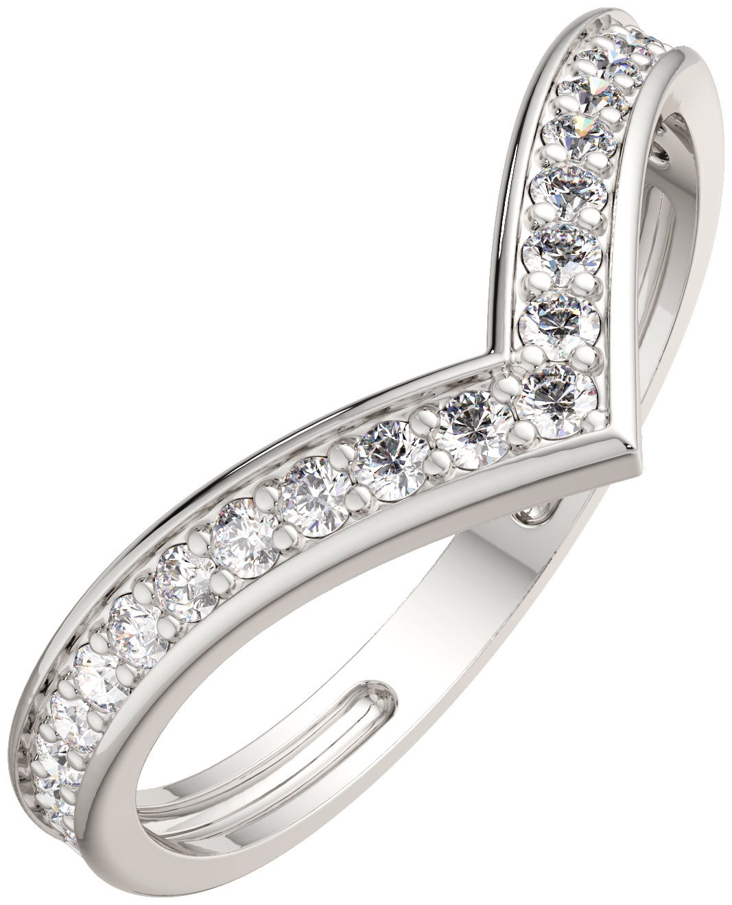 Lucente Silver ZO-0210489-CD_165 размер 16.5 вес 1.03 г серебро, фианит
