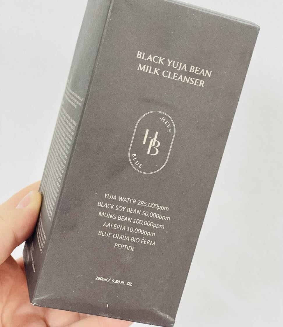 19-69 гель Black Yuja Bean Milk Cleanser 290 мл