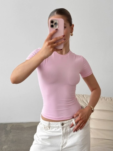 Футболка MEDI SHOP розовый