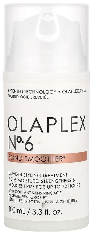 OLAPLEX № 6 Bond Smoother, несмываемое средство для укладки волос, 100 мл крем слабая фиксация 100 мл