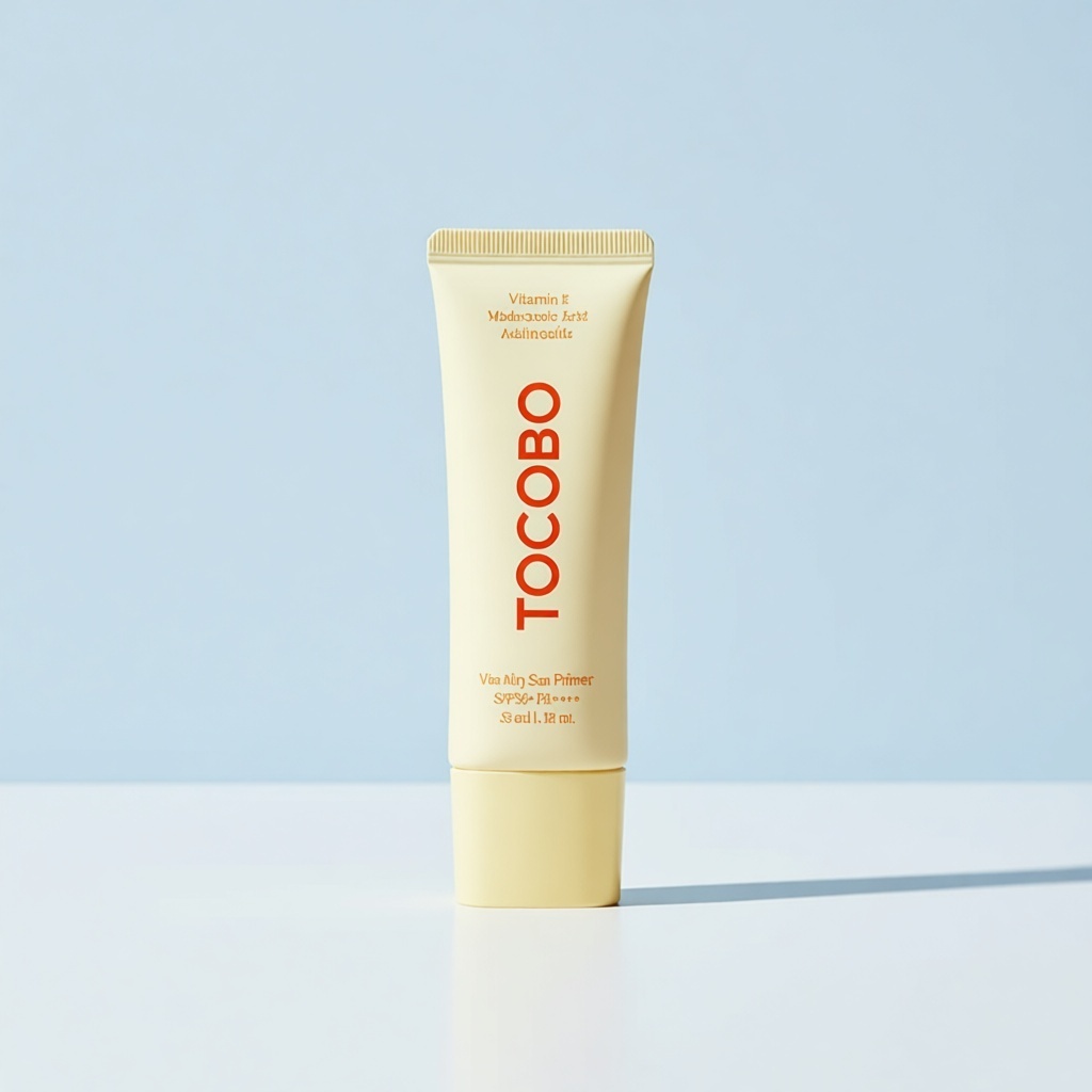 Tocobo крем Vita Airy Sun Primer SPF50+ для лица, для зоны декольте 30 мл, фото 5