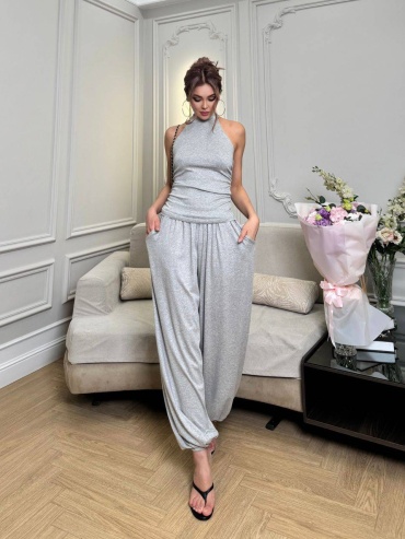 Костюм вечерний FASHION серый