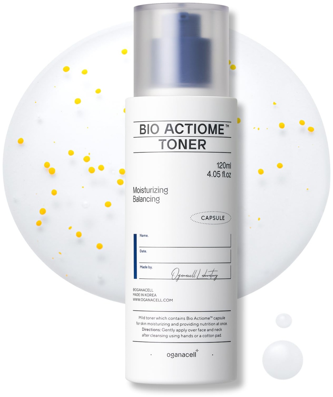 Oganacell тонер Bio Actiome 120 мл