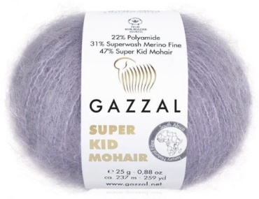 Моток GAZZAL Super kid mohair 64413 237 м 25 г