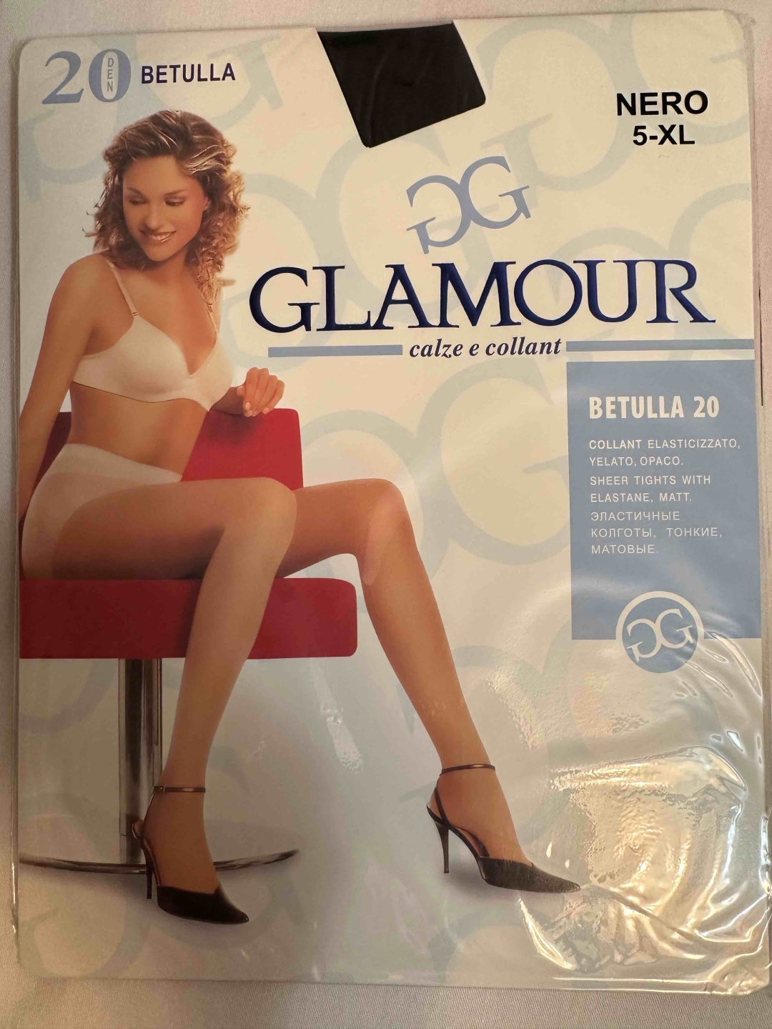 Колготки GLAMOUR черный