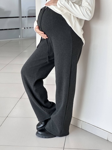 Утепленные брюки Sweetmama.kz графит