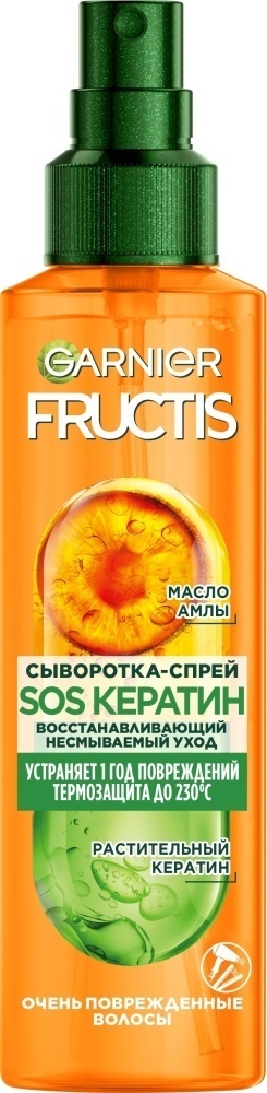 Garnier Fructis SOS Восстановление Кератин спрей-сыворотка 150 мл