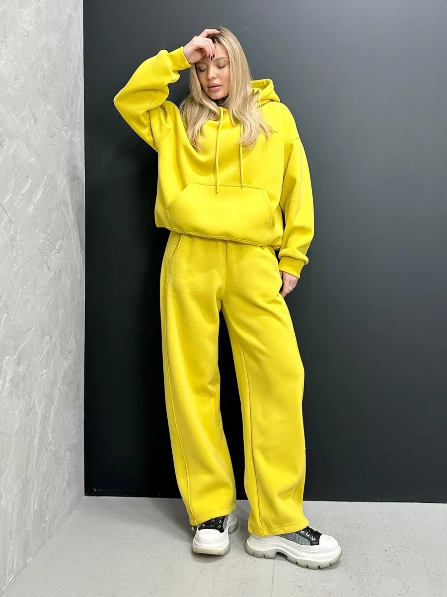Повседневный костюм FASHION concept желтый