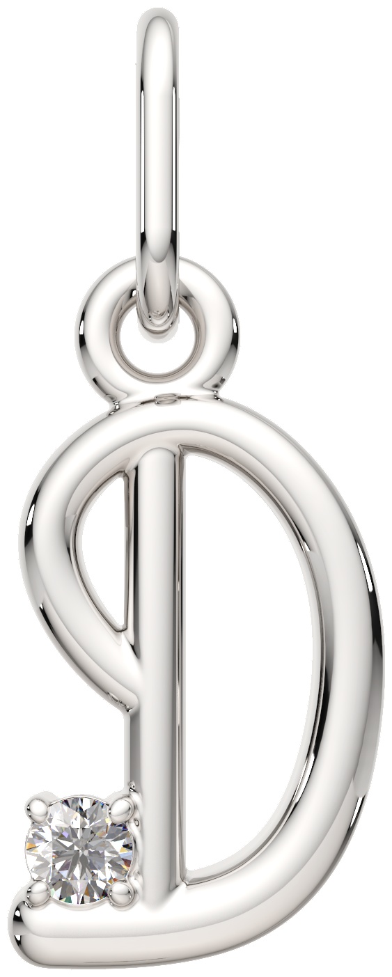 Подвеска Lucente Silver ZO-0440019_Д вес 0.61 г серебро, фианит