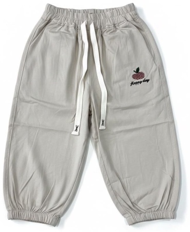 Повседневные брюки FairyTale белый, светло-серый