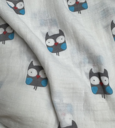 Пеленка текстильная Muslin swaddle 12045, 1 шт, 120x120 см
