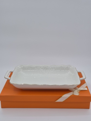 Блюдо LUMA 30х20 см, фарфор, 1 шт