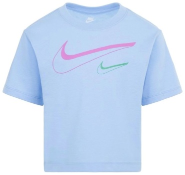 Футболка Nike Swoosh Logo Kids синий
