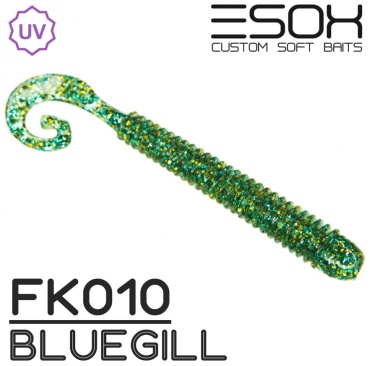Мягкая приманка ESOX Силиконовые приманки ESOX Saturnix 80мм [7шт] FK010 Bluegill EXS-SAT80-FK010 7 шт 80 мм Bluegill