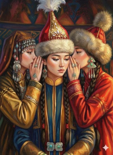 BLESS HOUSE Картина по номерам Қыздармен сөйлесейік