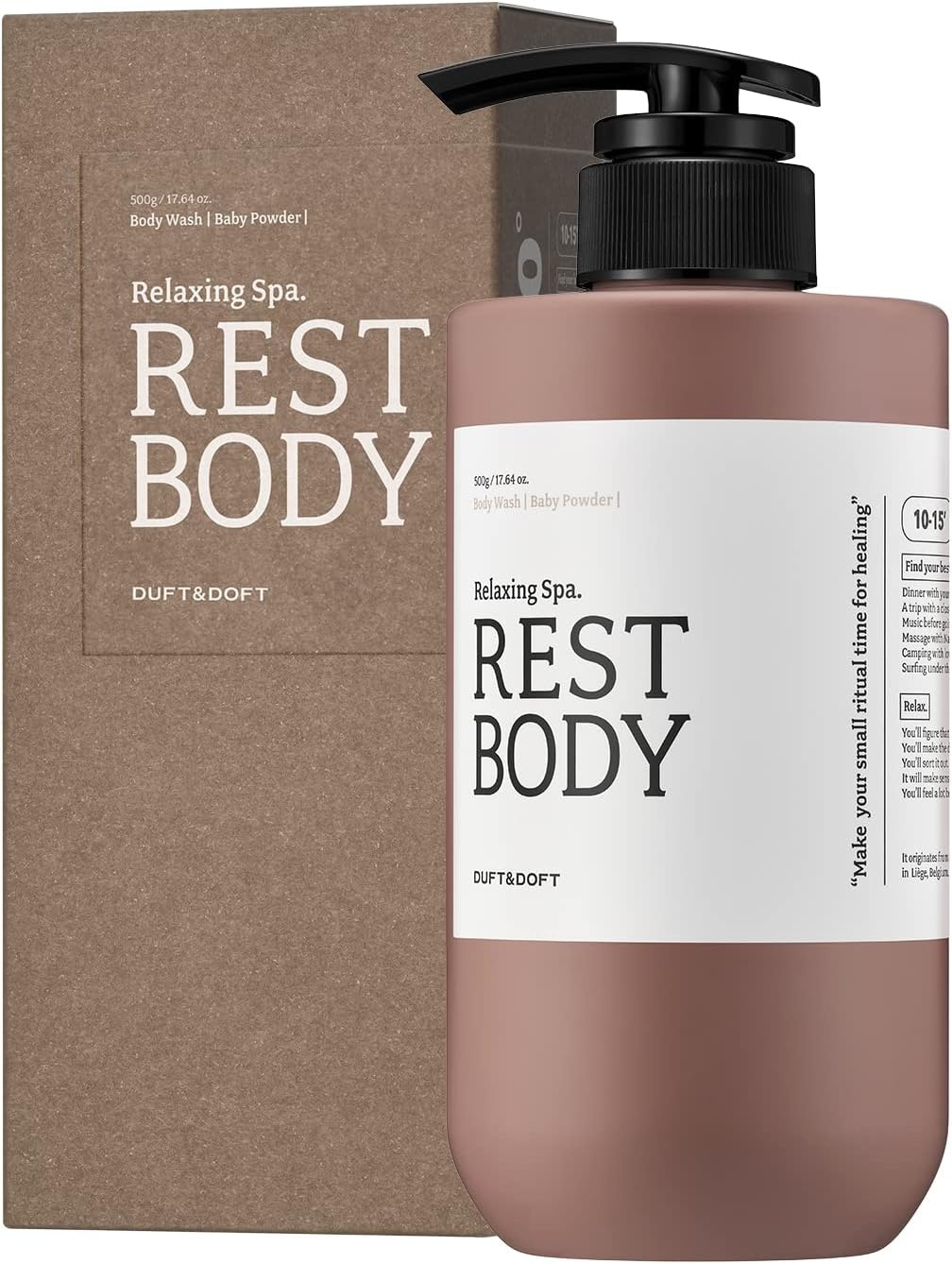 DUFT&DOFT Baby Powder Body Wash гель 500 мл