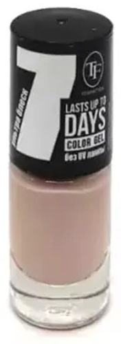 TF cosmetics лак гель-лак матовый кофе с молоком 8 мл