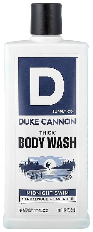 Duke Cannon Supply Co. Thick, гель для душа, полночное купание, 532 мл гель 532 мл