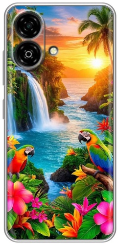 Чехол BAIKO для ZTE Blade A35e рисунок