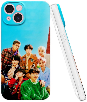 Чехол Mcover для Apple iPhone 15 рисунок