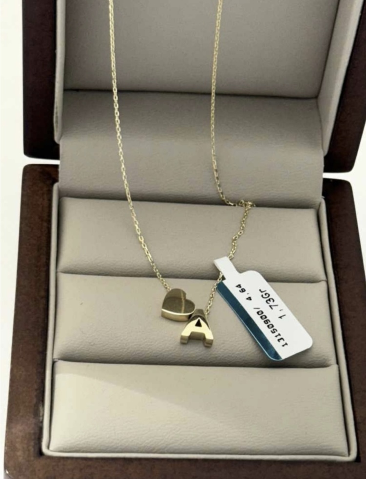 Купить Подвеска Kausar Gold Буква А Алтын алқа подвеска колье