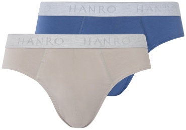 Брифы HANRO серый, голубой