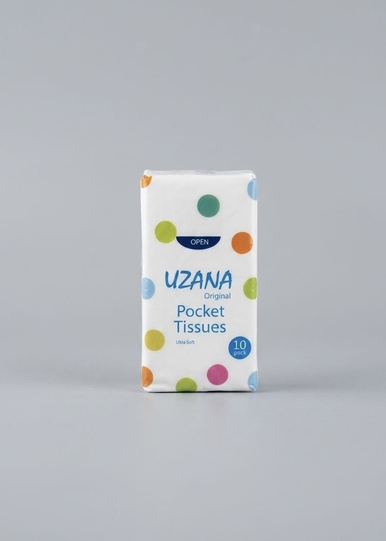 Бумажные платочки Uzana 10 шт