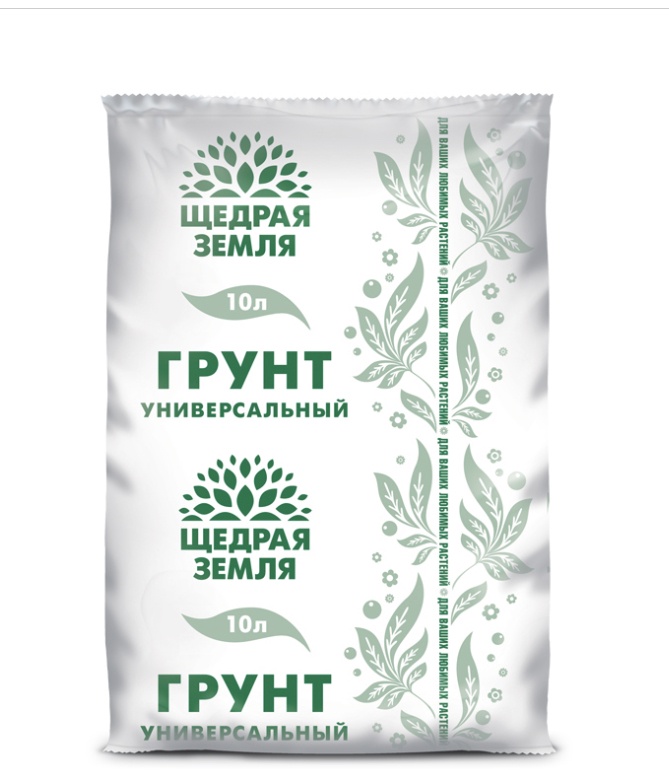 Грунт Щедрая земля Универсальный 10 л