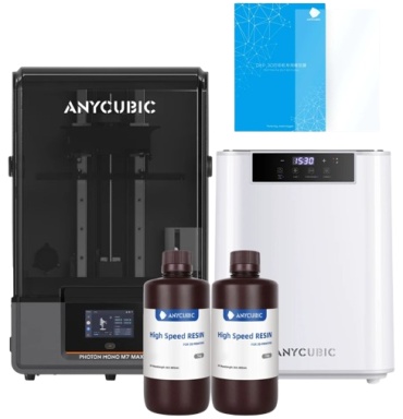 Anycubic Photon M7 Max + Wash & Cure Max + Resin + FEP Film