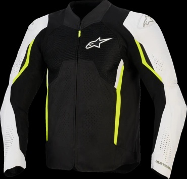 Alpinestars AST v3 Air черный, серебристый, желтый 58