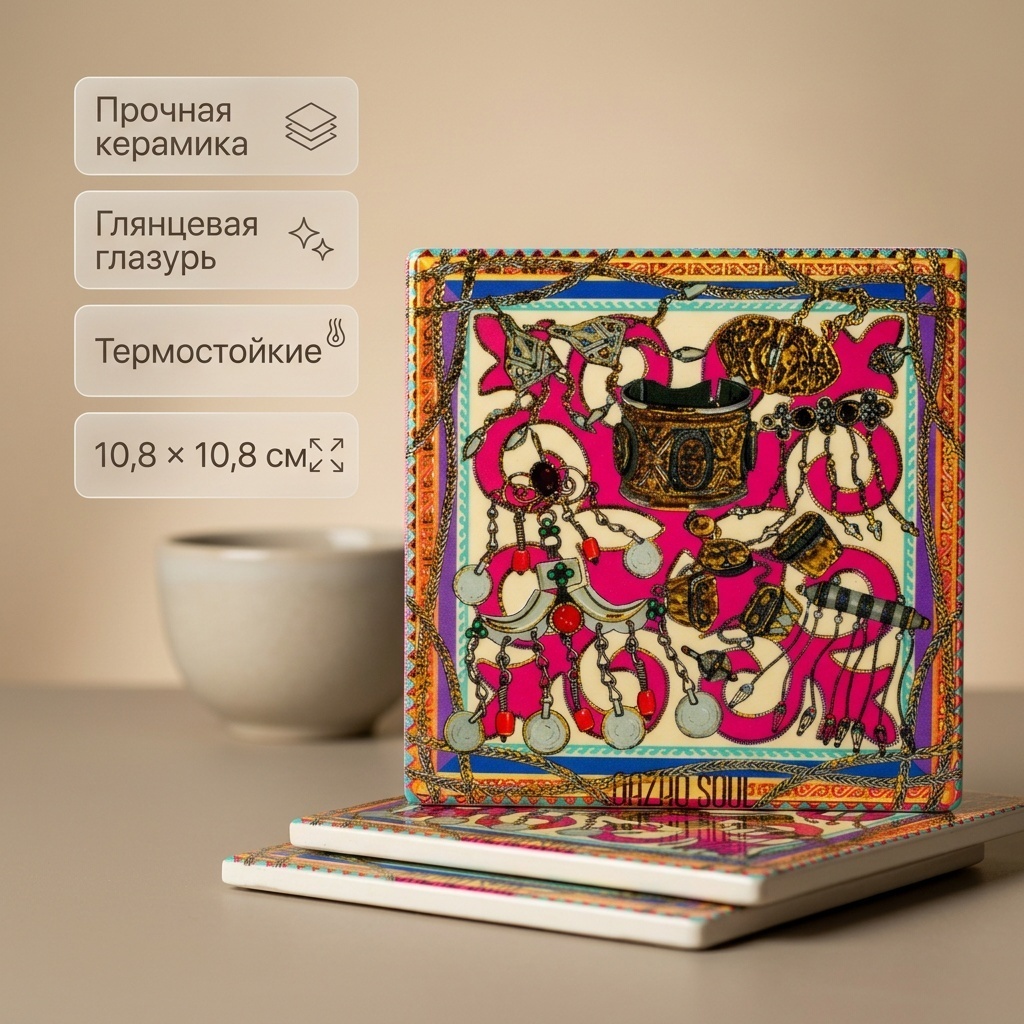 Подставка Qazaq Soul керамика