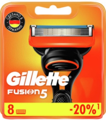 Gillette Смен­ные кас­се­ты / лезвия для бритья муж­ские Gillette Fusion 5 Power сменная кассета 1 шт