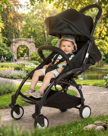 Коляска прогулочная AmiVi AVM BABYT 008, черный