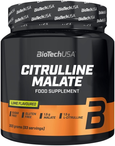 BioTech USA Citrulline Malate Лайм 300 г