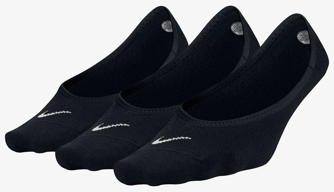 Носки Nike 3 пары черный, белый S