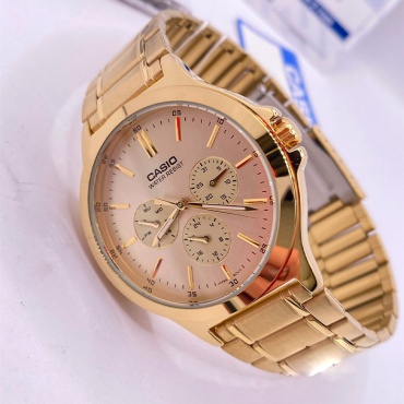 Кварцевые CASIO UM MTP-V300G-9AUDF нержавеющая сталь