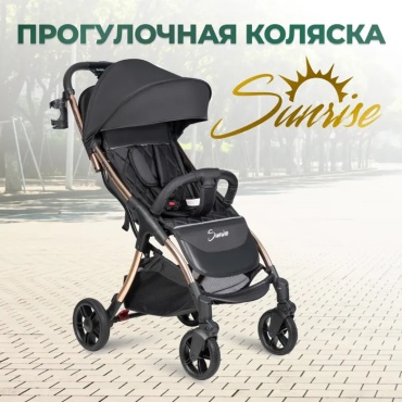 Коляска прогулочная Farfello FS-002, черный