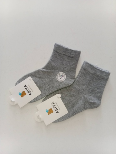 Носки ARIYA P.R.C. 2 пары серый 1-4 лет