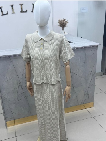 Костюм повседневный FASHION бежевый