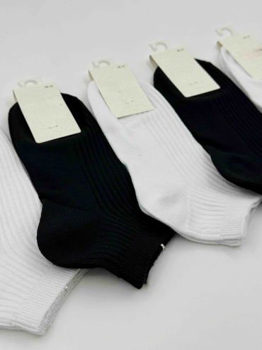 Носки Djos Socks 5 пар черный, белый 36-41