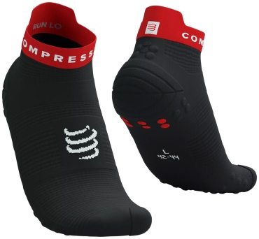 Спортивные носки Compressport 1 пара черный, красный 42-44
