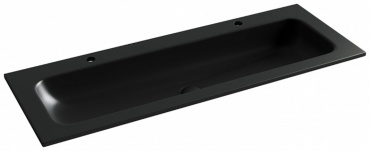 Раковина Ceramicanova CN7016MB накладная прямоугольная 121х46 см, санфарфор
