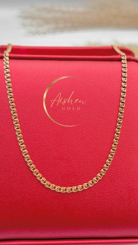Aishen Gold L150325 длина 55 см, вес 2.29 г золото, плетение лав