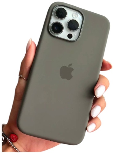 Чехол для Apple iPhone 16 Pro серый