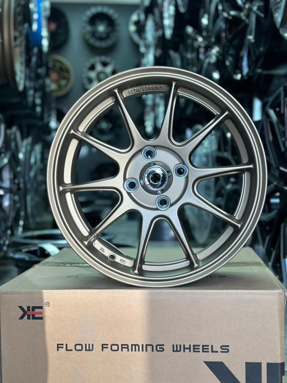 FFP 3S008 6.5x15/4x100 D73.1 ET35 4 диска бронзовый