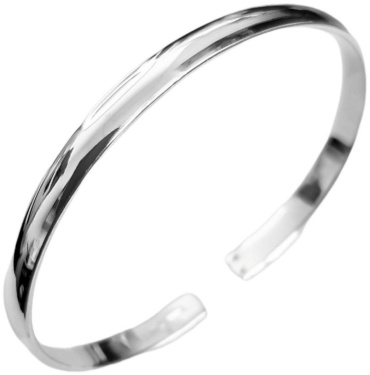 Кристалл-L Г-002 длина 18 см, вес 11.87 г серебро, плетение отсутствует