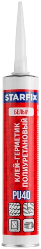 Герметик STARFIX SM-85136-1, цвет белый 300 мл