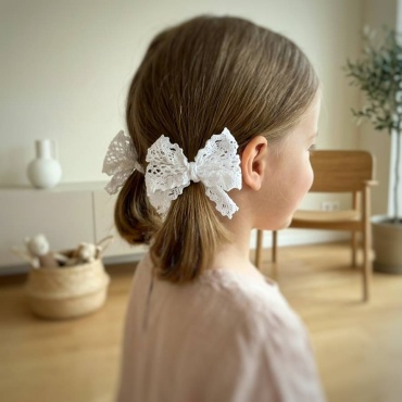 Lilibet accessories резинка бант 2 шт, белый