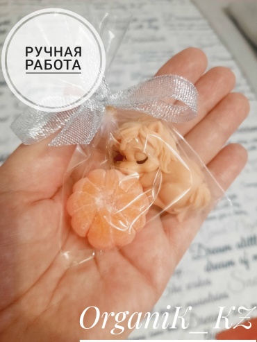 OrganiK_KZ Мыло подарок Мандариновая Лошадка сувенирное мыло